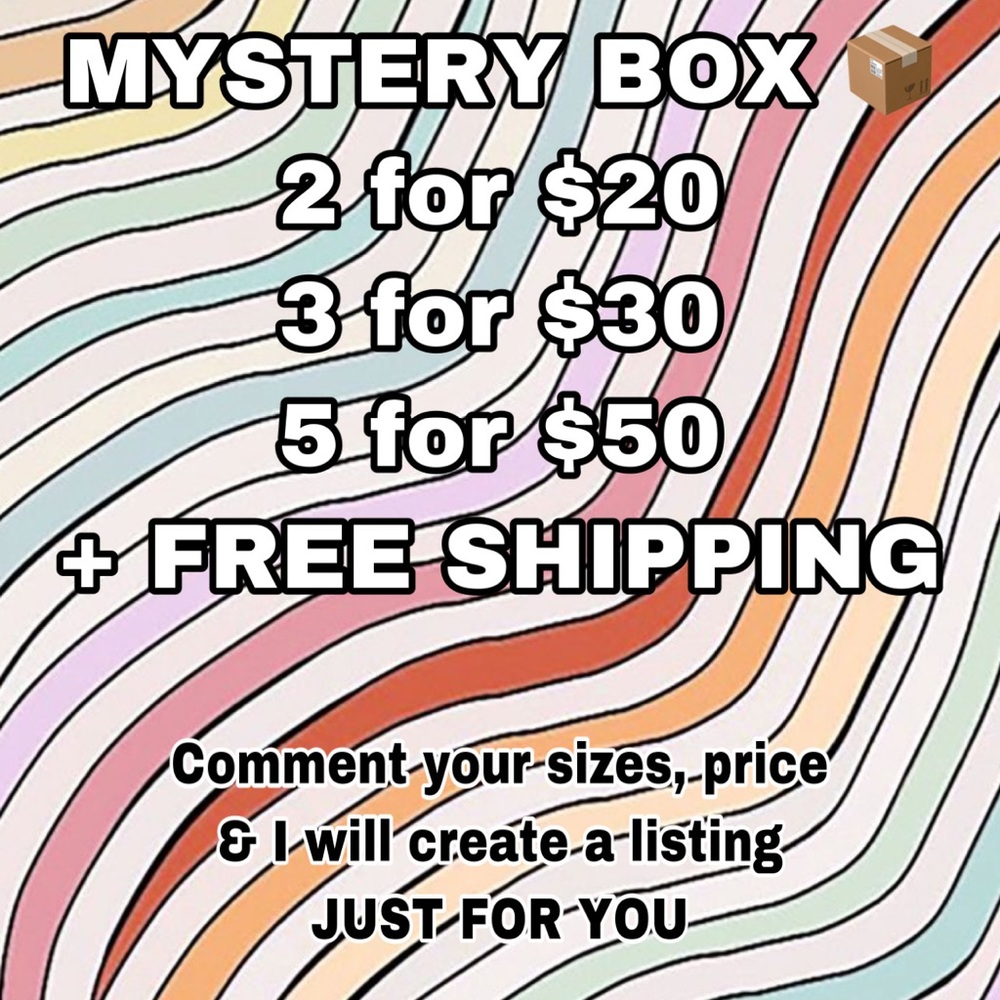 *PICK YOUR PRICE*MYSTERY BOXES